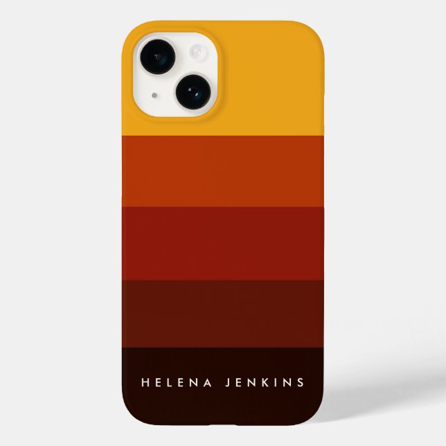 Monograma Colorido Horizontal Stritado Colorido (Verso)