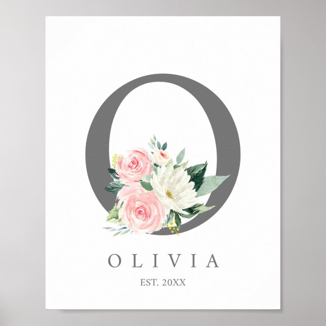 Monograma com a letra O, Impressões iniciais (Frente)