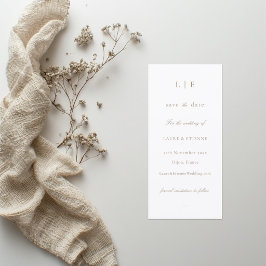 Monograma Cor-De-Rosa Branca Salvar O Casamento De