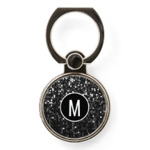Monograma da Sequência Branca de Preto Esparso