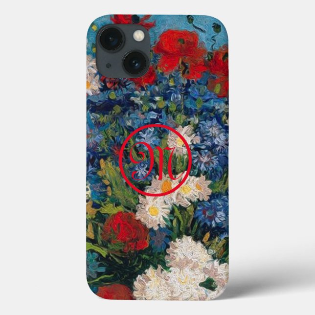 Monograma das Flores Van Gogh e Elizabeth - (Verso)