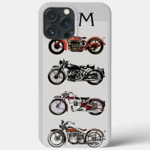 MONOGRAMA DAS MOTOCICLETAS DO VINTAGE