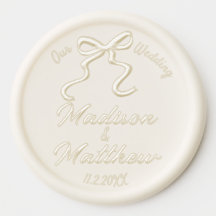 Monograma de Casamento de Portas de Fita Desenhada