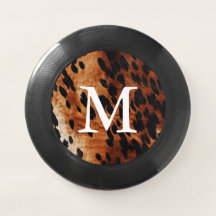Monograma de Cowhide Brown