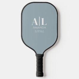Monograma de Iniciais Personalizados Pickleball -