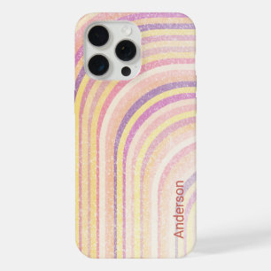 Monograma de Linha Retro Moderno Elegante