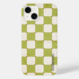 Monograma de Linha Retro Moderno Elegante