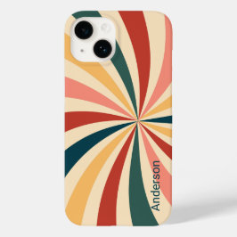 Monograma de Linha Retro Moderno Elegante