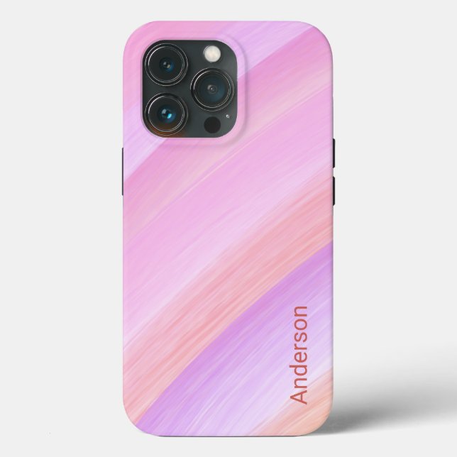 Monograma de Linha Retro Moderno Elegante (Verso)