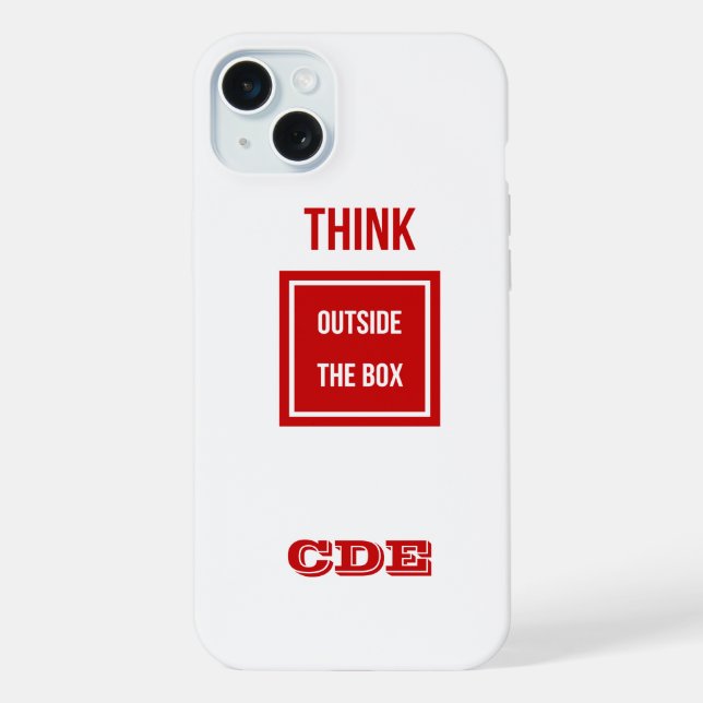 Monograma de Pensamento Personalizado (Verso)