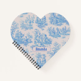 Monograma de Tornozelo Azul-Vintage