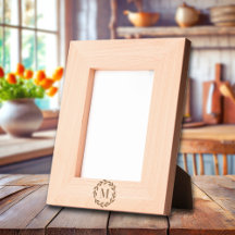 Monograma de Wreath Minimalista