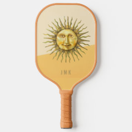 Monograma do Colorblock Celeste Sun