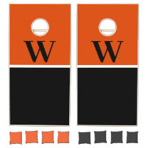 Monograma do Orange & Black College