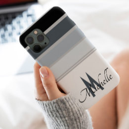 Monograma do padrão de distribuição monocromática