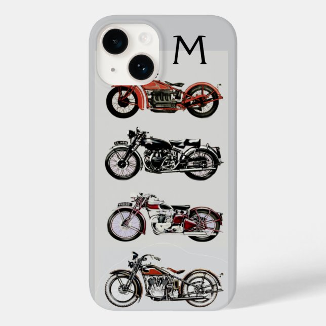 MONOGRAMA DOS MOTOCICLOS DE VINTAGEM (Verso)