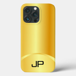 Monograma Dourado e Elegante Moderno Personalizado