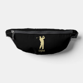 Monograma Dourado Silhouter Golfer