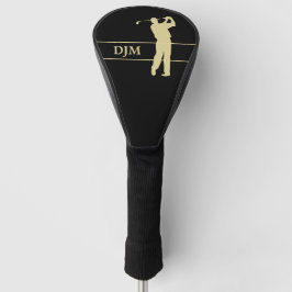 Monograma Dourado Silhouter Golfer