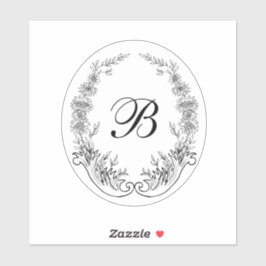 Monograma é o adesivo Emblem