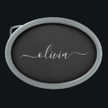 Monograma Elegante Moderno e Branco Negro<br><div class="desc">Apresentando nossa Coleção de Monogramas Modernos Minimalistas Pretos e Brancos: adote simplicidade e sofisticação com nossos designs minimalistas, curados para elevar seu estilo sem esforço. Feita de olho na estética moderna, essa coleção apresenta designs negras e brancos elegantes, acentuados por monogramas personalizados. De papelaria chic a acessórios versáteis, nossa coleção...</div>