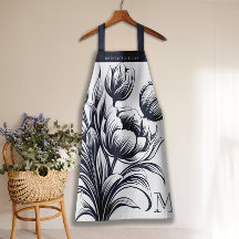 Monograma Floral Francês