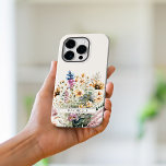 Monograma Floral Personalizado Bastante<br><div class="desc">Capas de iphone de monograma floral floral personalizada de estilo Boho</div>