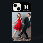 Monograma Foto Moderna Nome Personalizado<br><div class="desc">A capas de iphone de Case mate de Nome Personalizado Moderno de Foto Monograma apresenta sua foto favorita e é personalizada com seu nome e monograma. Você pode personalizar facilmente seu caso usando a ferramenta design fácil de usar do Zazzle.</div>