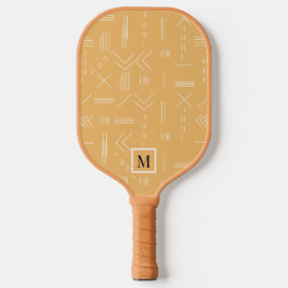 Monograma Geométrico Yellow Modern Boho