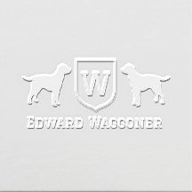 Monograma Inicial de Labrador Retrievers no Nome d