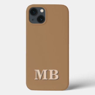 Monograma inicial moderno minimalista