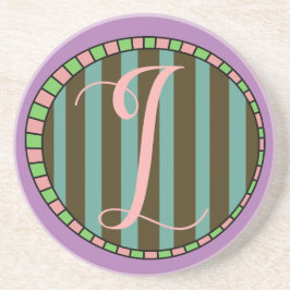 Monograma L Porta copos Sandstone