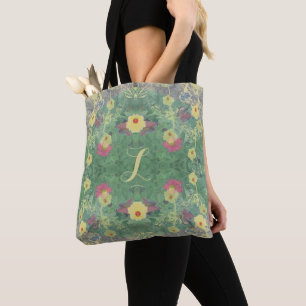 Monograma La Boca Wildflower Symmetry Tote Bag