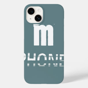 Monograma Legal Teal Moderno Personalizável
