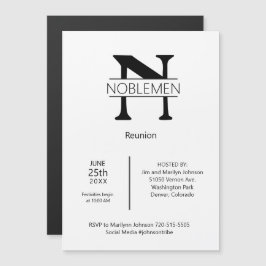 Monograma Mínimo de Reunião da Família Magnética