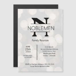 Monograma Mínimo de Reunião da Família Magnética