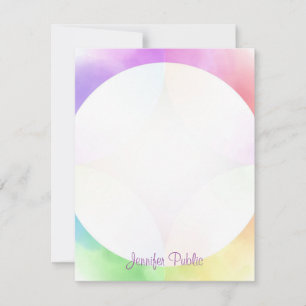 Monograma Modelo Modern Elegante Manuscrito