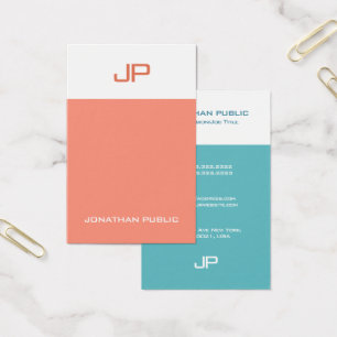 Monograma Moderno de Design de tendências de cores