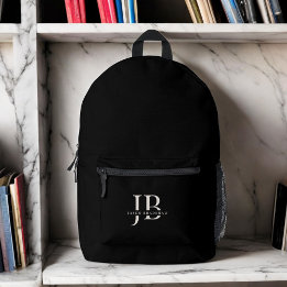 Monograma Moderno e Personalizado Elegante e Nome