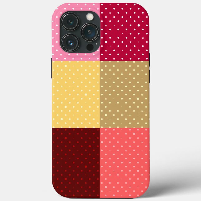 Monograma - Na moda de pontos coloridos (Verso)