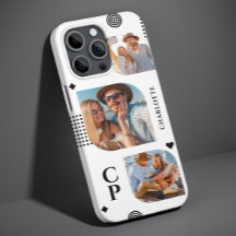 Monograma Nome 3 Foto Colagem Moderna