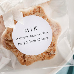 Monograma ou Adicionar logotipo Etiquetas de produ