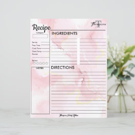 Monograma personalizado da cozinha de... Receita