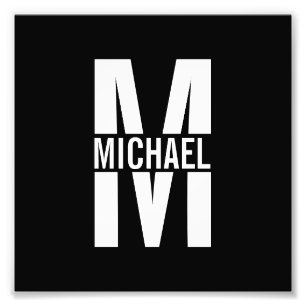 Monograma Personalizado e Impressão de Fotografia 