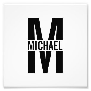 Monograma Personalizado e Impressão de Fotografia 