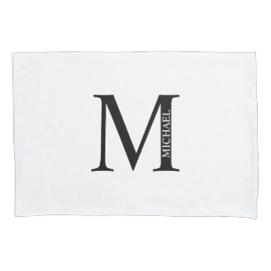 Monograma Personalizado e Travesseiro de Nome