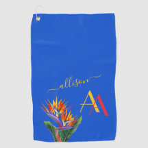 Monograma Personalizado Floral Moderno Vibrante