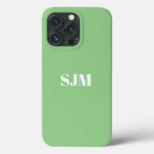 Monograma personalizado minimalista - Sage verde