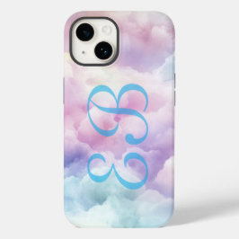 Monograma Personalizado Nuvem Minimalista Moderna