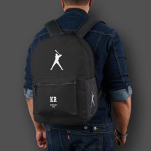 Monograma preto de basebol desportivo Silhuette
